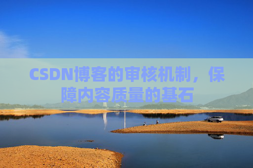 CSDN博客的审核机制，保障内容质量的基石